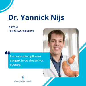 Dr. Yannick Nijs, obesitaschirurg bij Obesity Centre Brussels