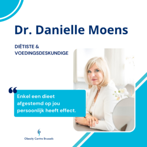 Dr. Danielle Moens, diëtist en voedingsdeskundige bij Obesity Centre Brussels